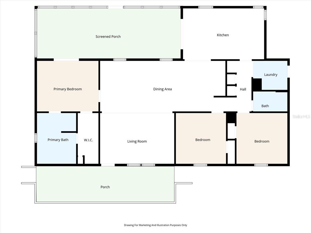 9211 Harney Baptist Church Road Tampa, FL 33637 - Photo 21 of 22 a picture of floor plan