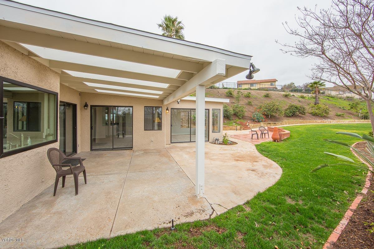 4265 Laurelhurst Road Moorpark, CA 93021 - Photo 28 of 47 a view of outdoor space yard deck and patio