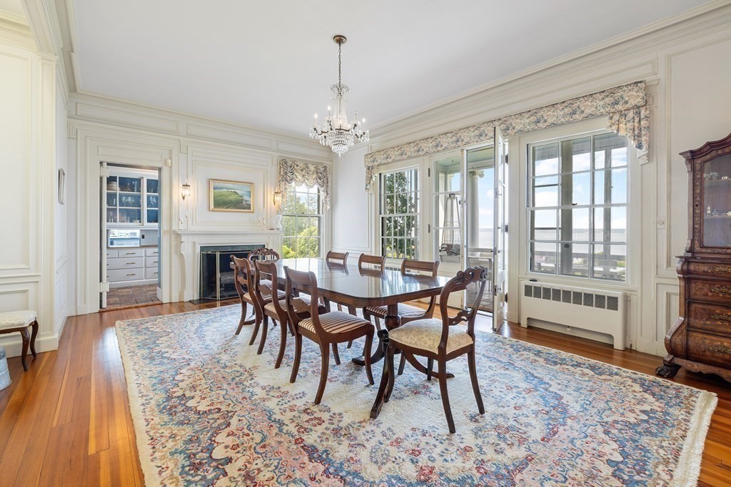 4 Broadmere Way Marblehead, MA 01945 - Photo 11 of 31 a view of a dining room with furniture window and wooden floor