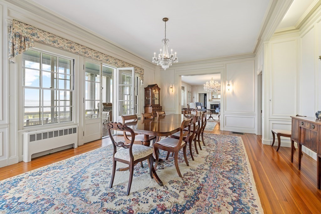 4 Broadmere Way Marblehead, MA 01945 - Photo 13 of 31 a view of a dining room with furniture window and wooden floor
