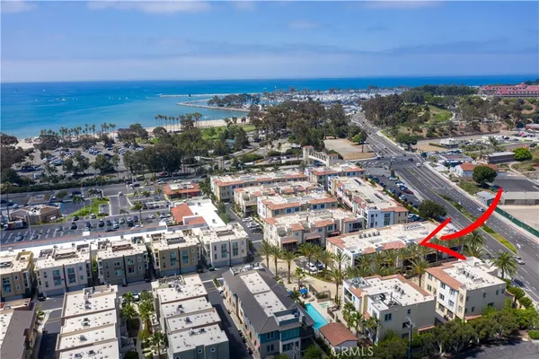 an aerial view of city