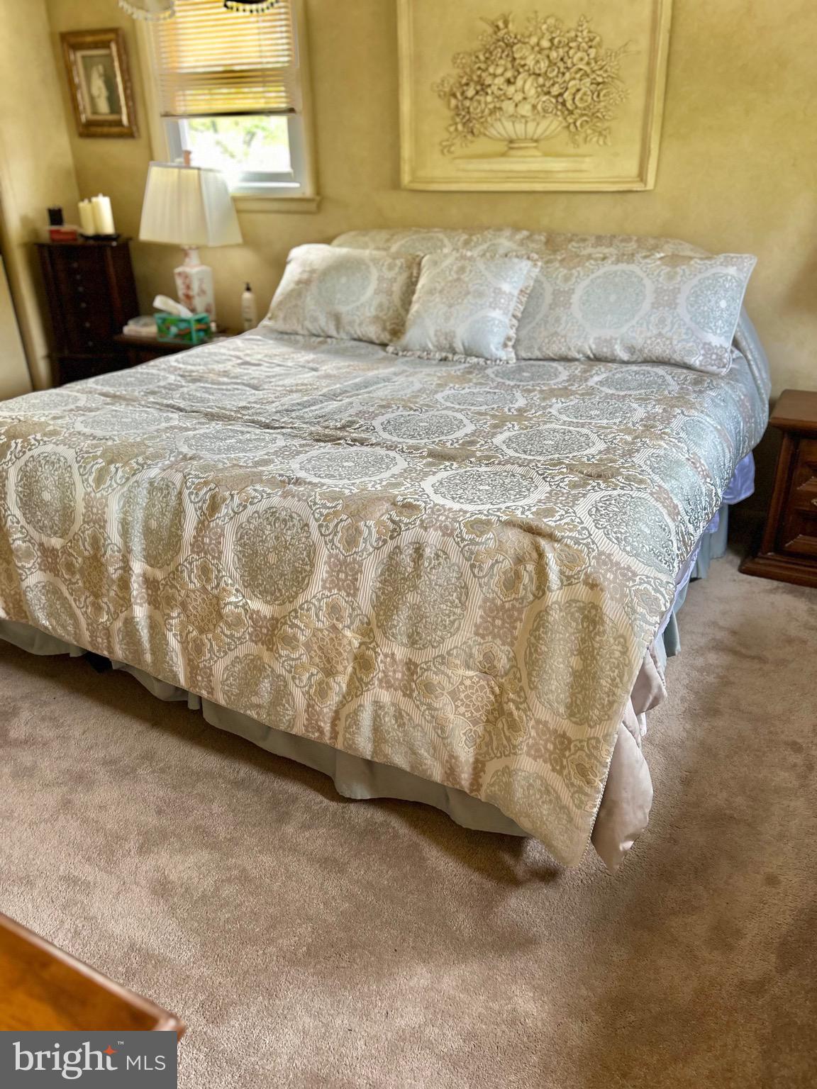 1017 Alpena Road Philadelphia, PA 19115 - Photo 15 of 30 a bedroom with a bed and a painting on the wall
