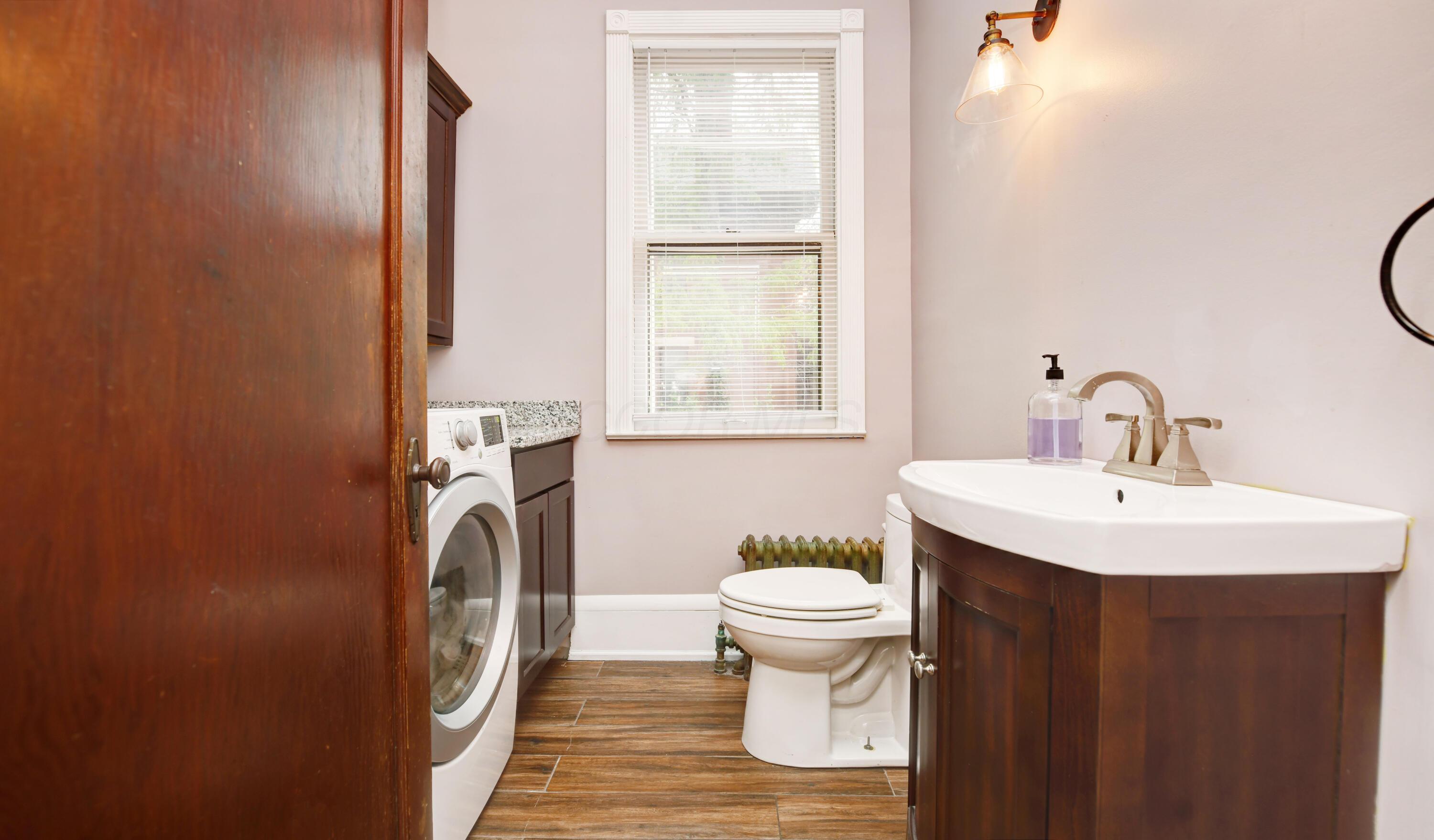 1298 Bryden Road Columbus, OH 43205 - Photo 28 of 72 First Floor Laundry-Half Bath