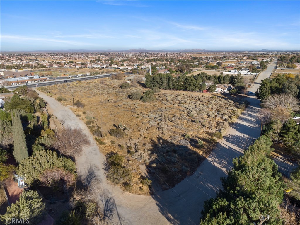 0 Valley Springs Road Palmdale, CA 93550 - Photo 2 of 8 an aerial view of mountain with beach