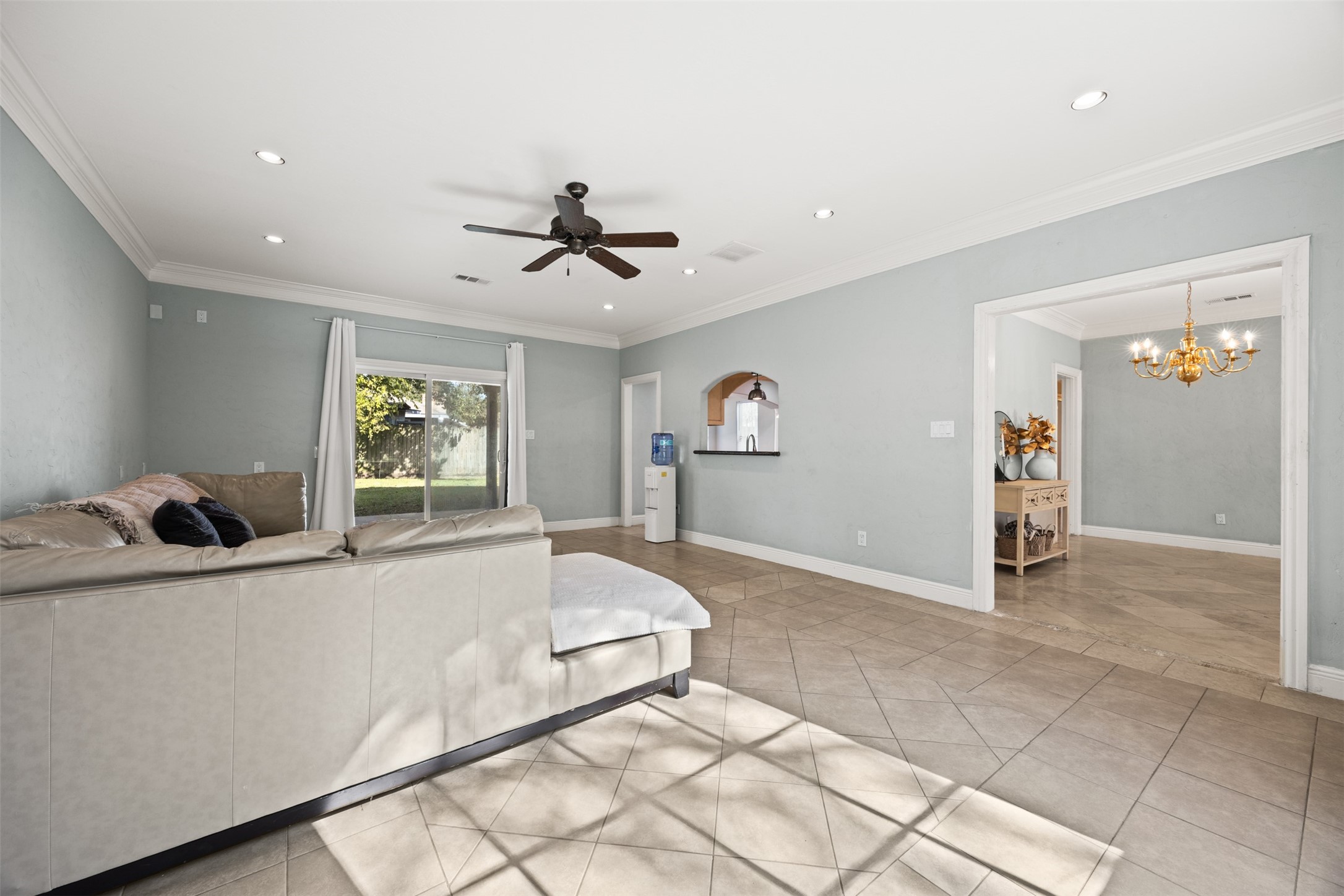 6830 Deer Ridge Lane Houston, TX 77086 - Photo 9 of 24 a bed room with a bed and a television