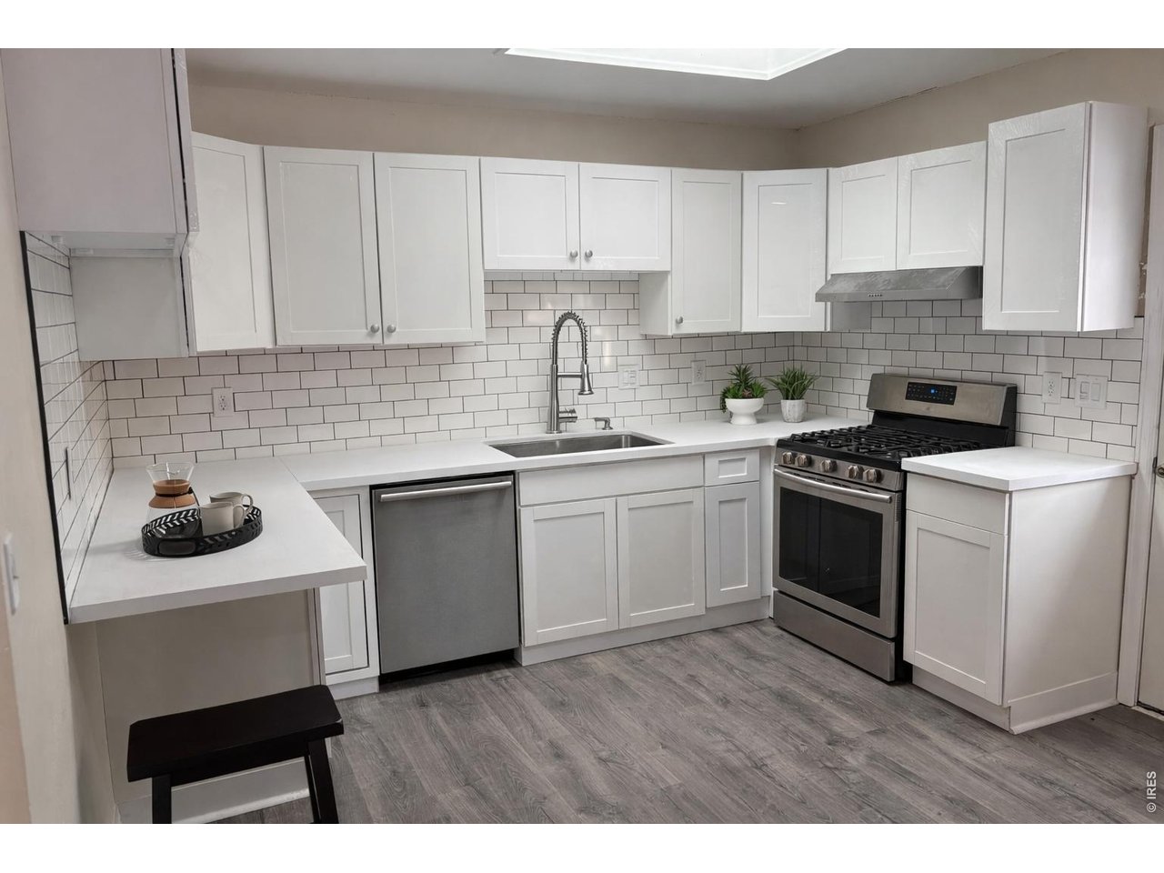 6398 Twin Lakes Road Boulder, CO 80301 - Photo 7 of 30 Photo is digitally enhanced to add sink. Counters and sink will be replaced 3/24/26