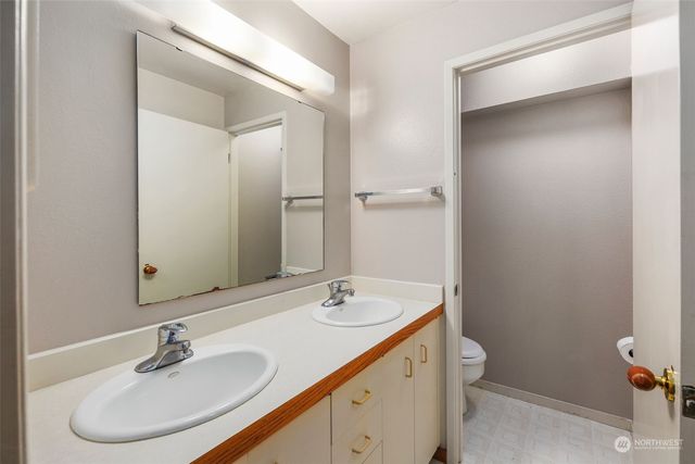 a view of an outdoor space and tennis court