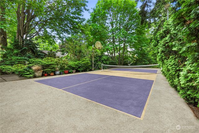 a view of outdoor dining space patio and fire pit