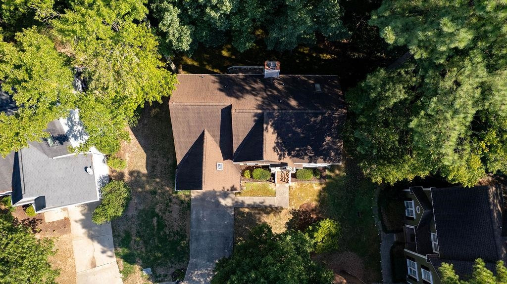 119 Nuttree Way Durham, NC 27713 - Photo 2 of 41 an aerial view of house with yard