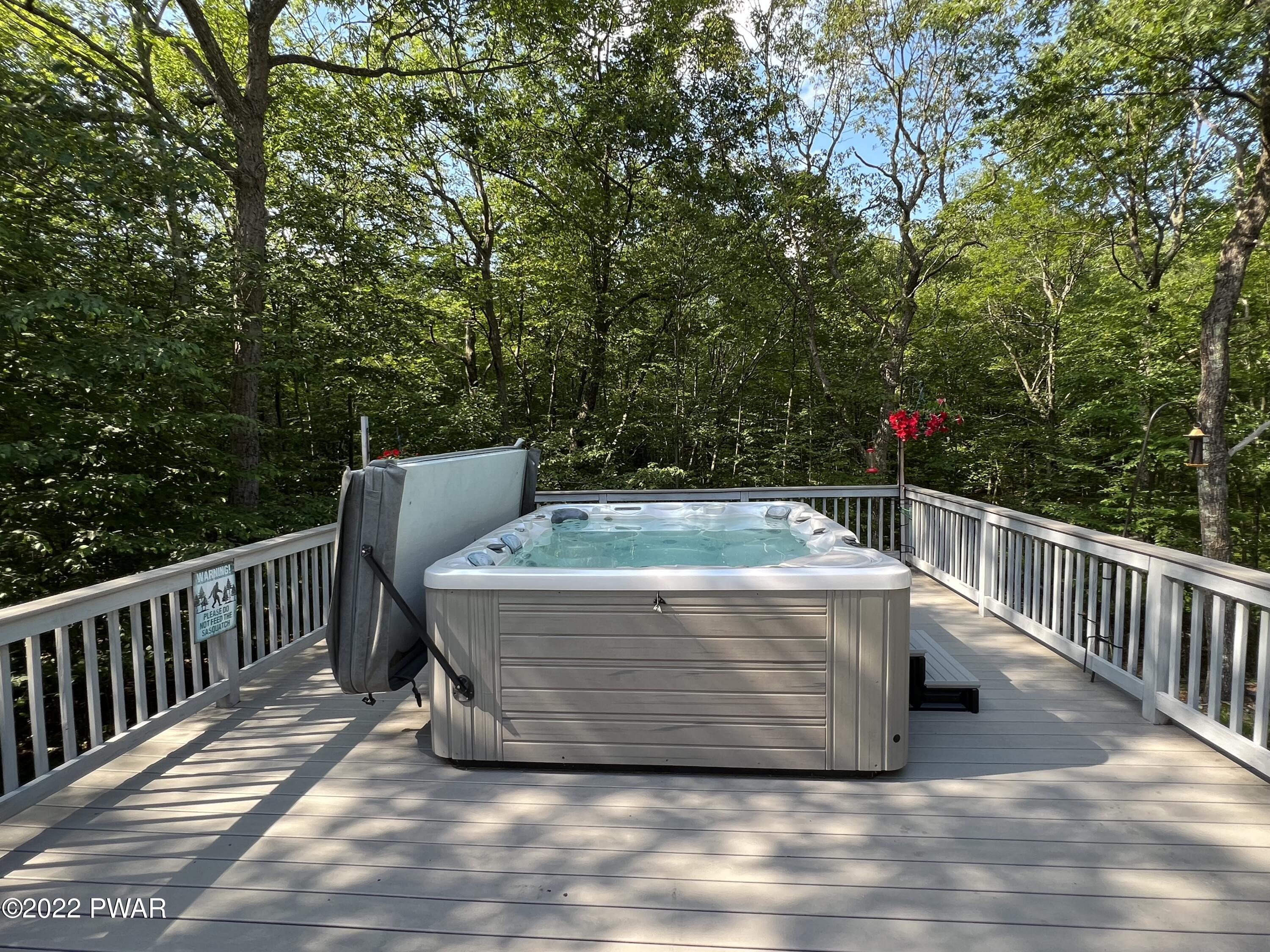 109 Timber Ridge Drive Shohola, PA 18458 - Photo 41 of 50 Enjoy Your Hot Tub After A Long Day