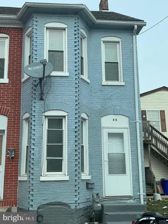 a view of front door of house