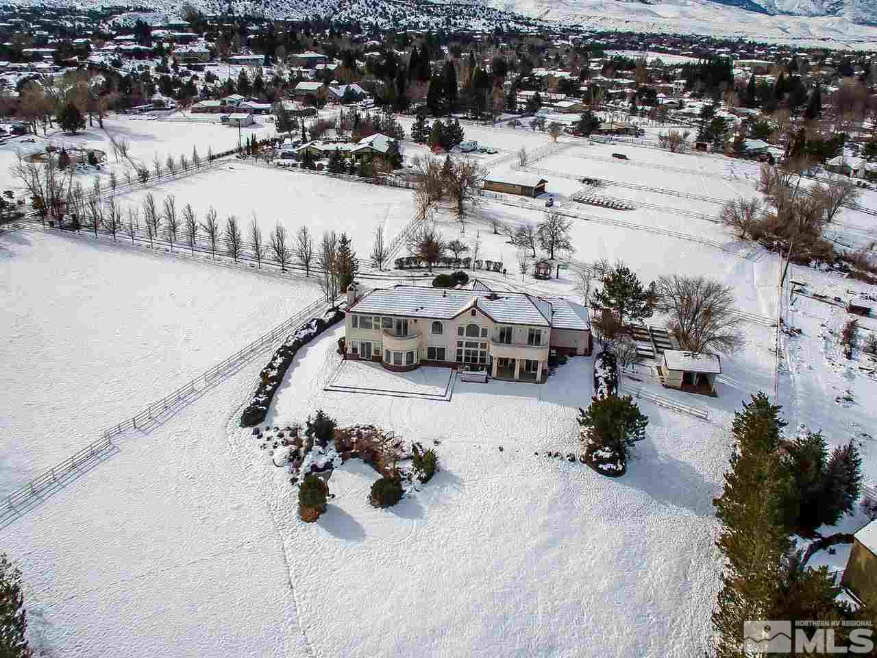 4195 Basque Lane Reno, NV 89519 - Photo 3 of 24 a view of outdoor space yard and lake view