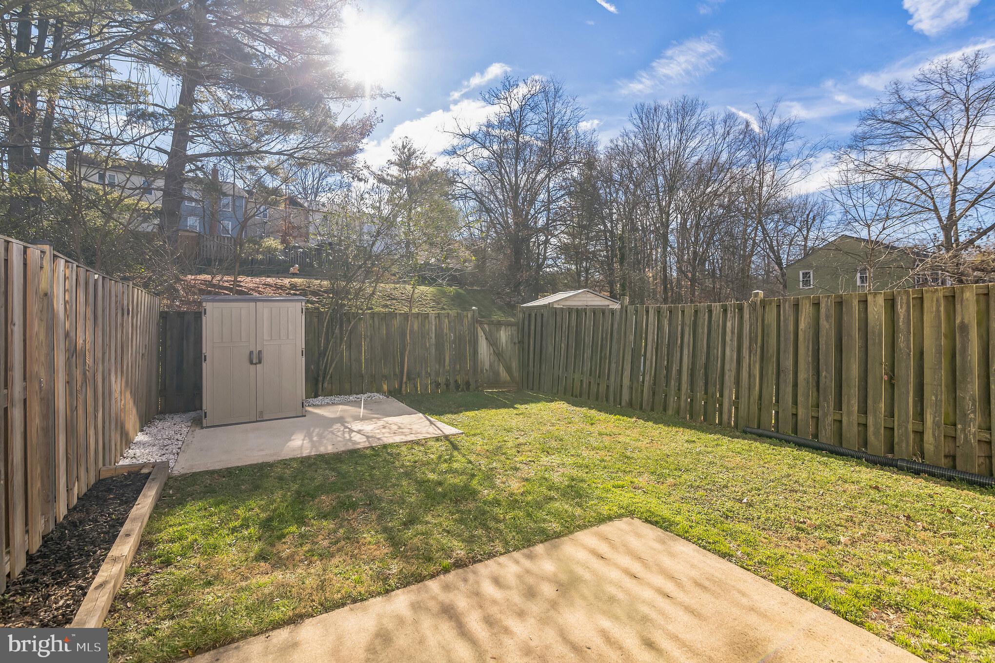 8331 Moline Place Springfield, VA 22153 - Photo 28 of 31 Large fully fenced backyard