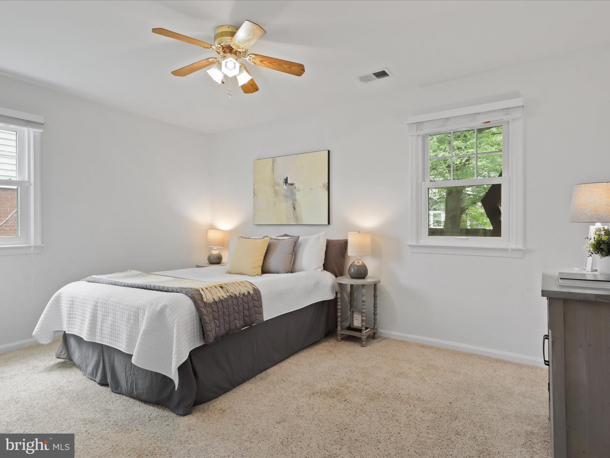6535 Riefton Court Alexandria, VA 22310 - Photo 18 of 44 Large, bright primary bedroom