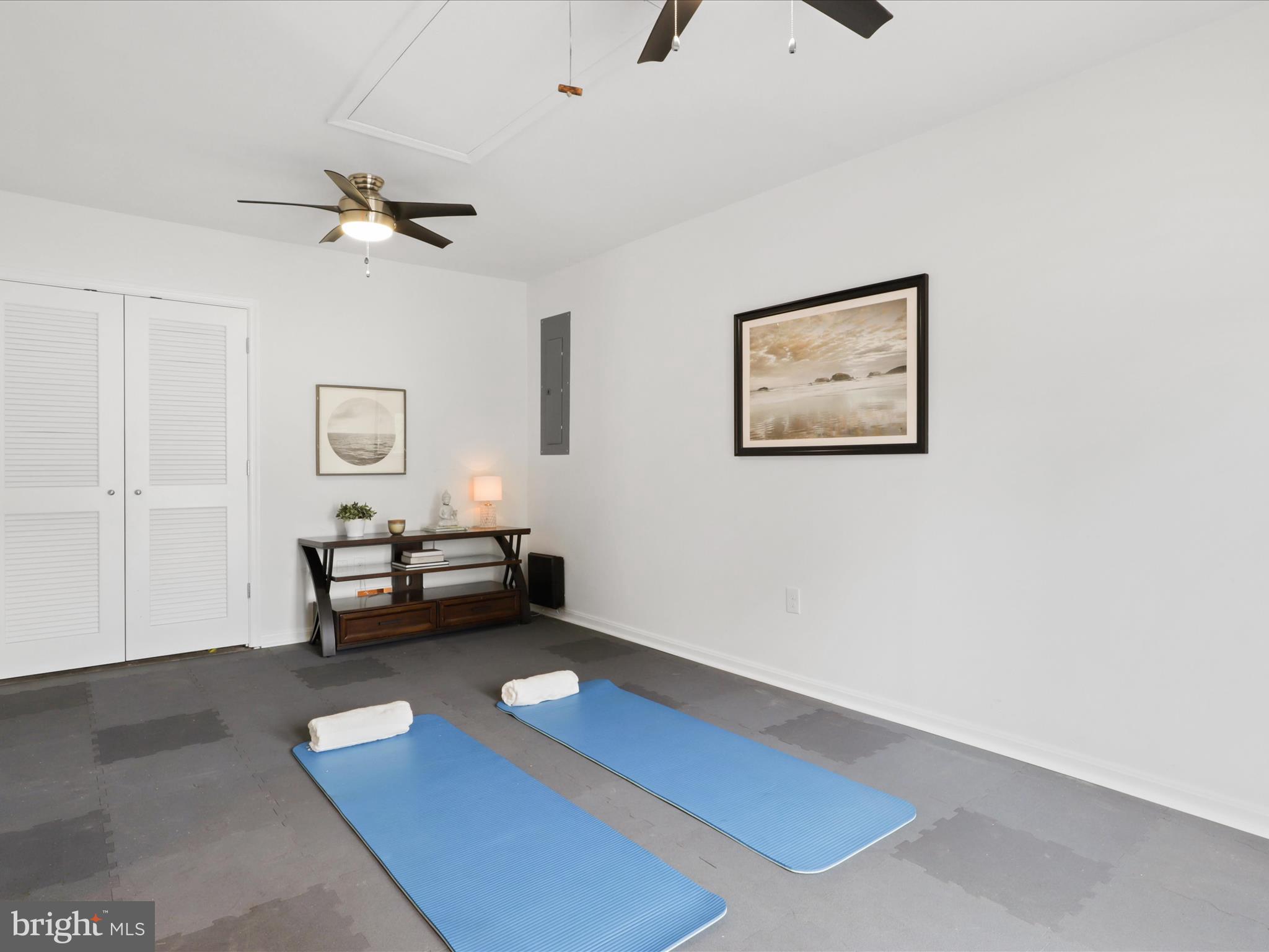 6535 Riefton Court Alexandria, VA 22310 - Photo 31 of 44 Bonus room for workout, workshop, playroom etc