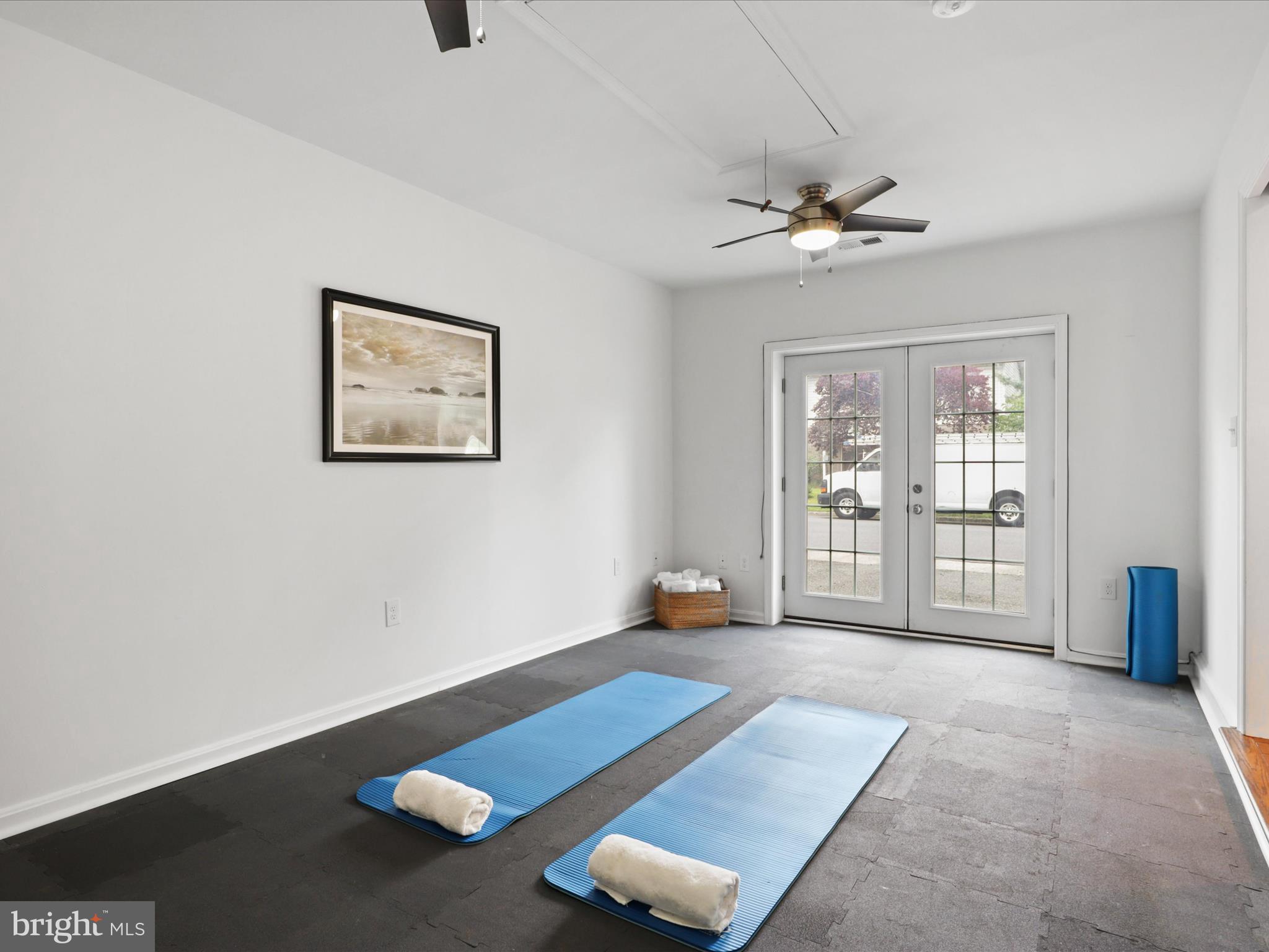 6535 Riefton Court Alexandria, VA 22310 - Photo 32 of 44 Bonus room for workout, workshop, playroom etc