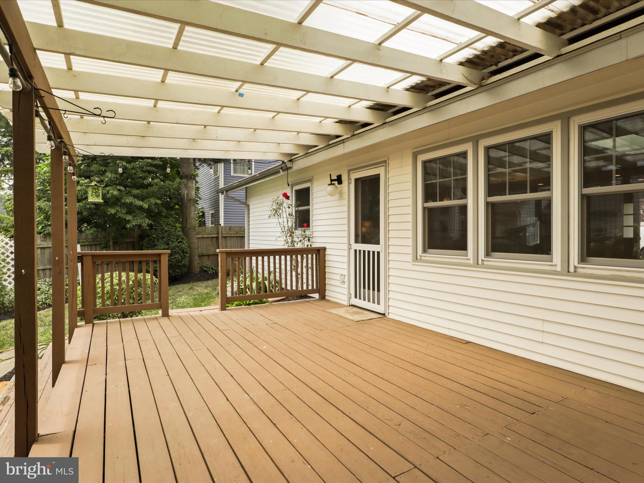 6535 Riefton Court Alexandria, VA 22310 - Photo 33 of 44 Large covered deck - relax even when it's raining