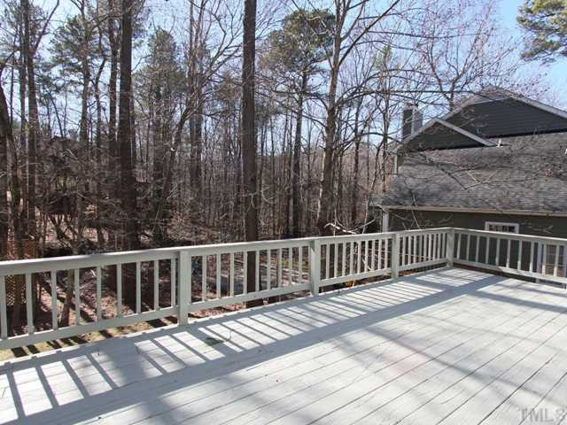 12400 Whartons Way Raleigh, NC 27613 - Photo 16 of 23 Large deck has a natural gas hook up for grill. Patio/Deck