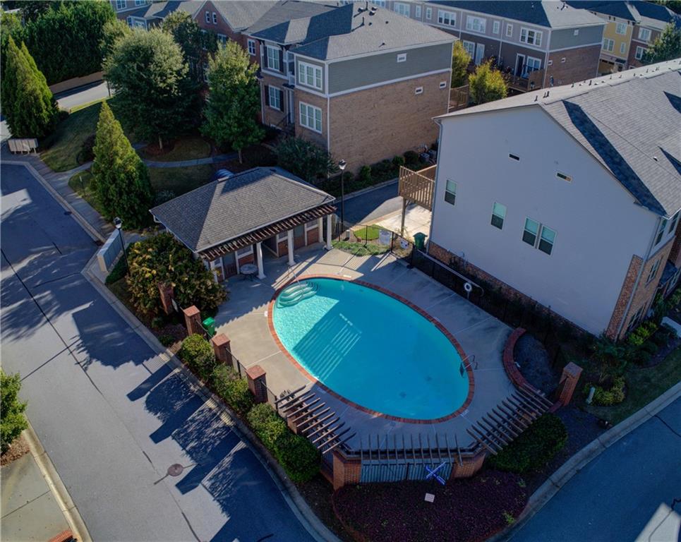 1300 Hopkins Drive Decatur, GA 30033 - Photo 30 of 30 an aerial view of a house