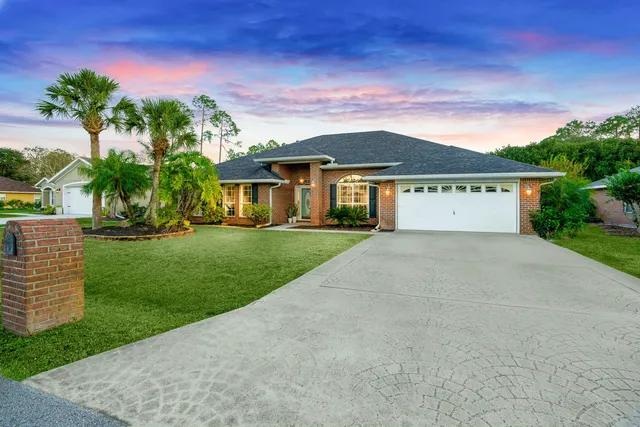 front view of house with a yard