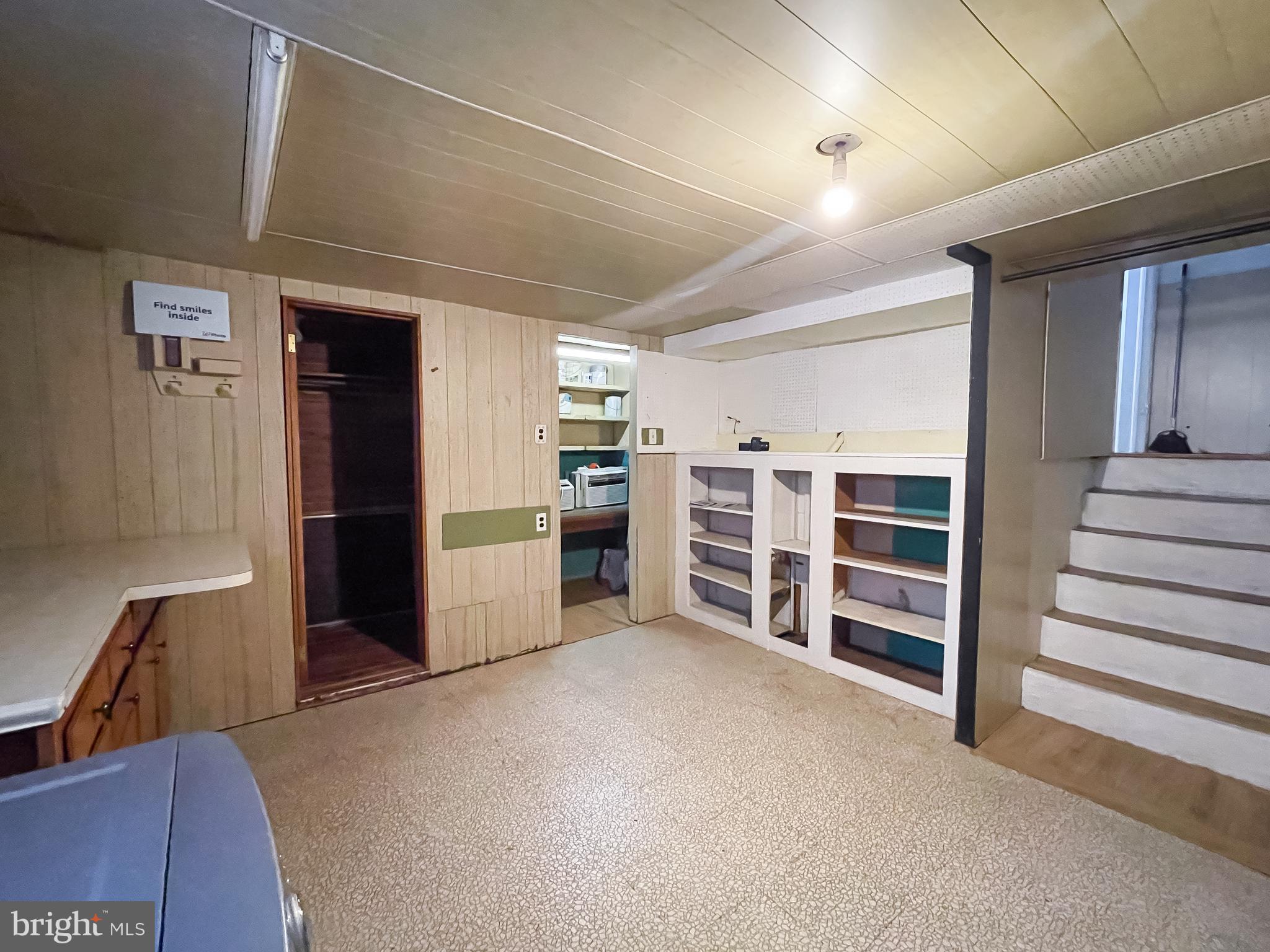 122 Wiltshire Road Claymont, DE 19703 - Photo 17 of 18 Basement with laundry area washer/dryer included