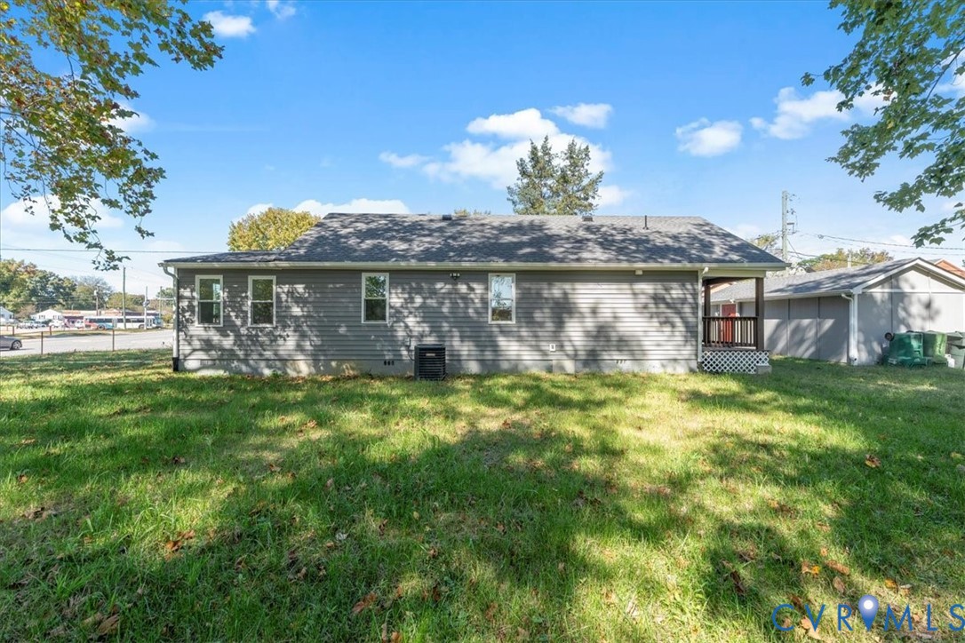 1701 Arlington Road Hopewell, VA 23860 - Photo 11 of 29 a view of a house with a yard balcony and furniture