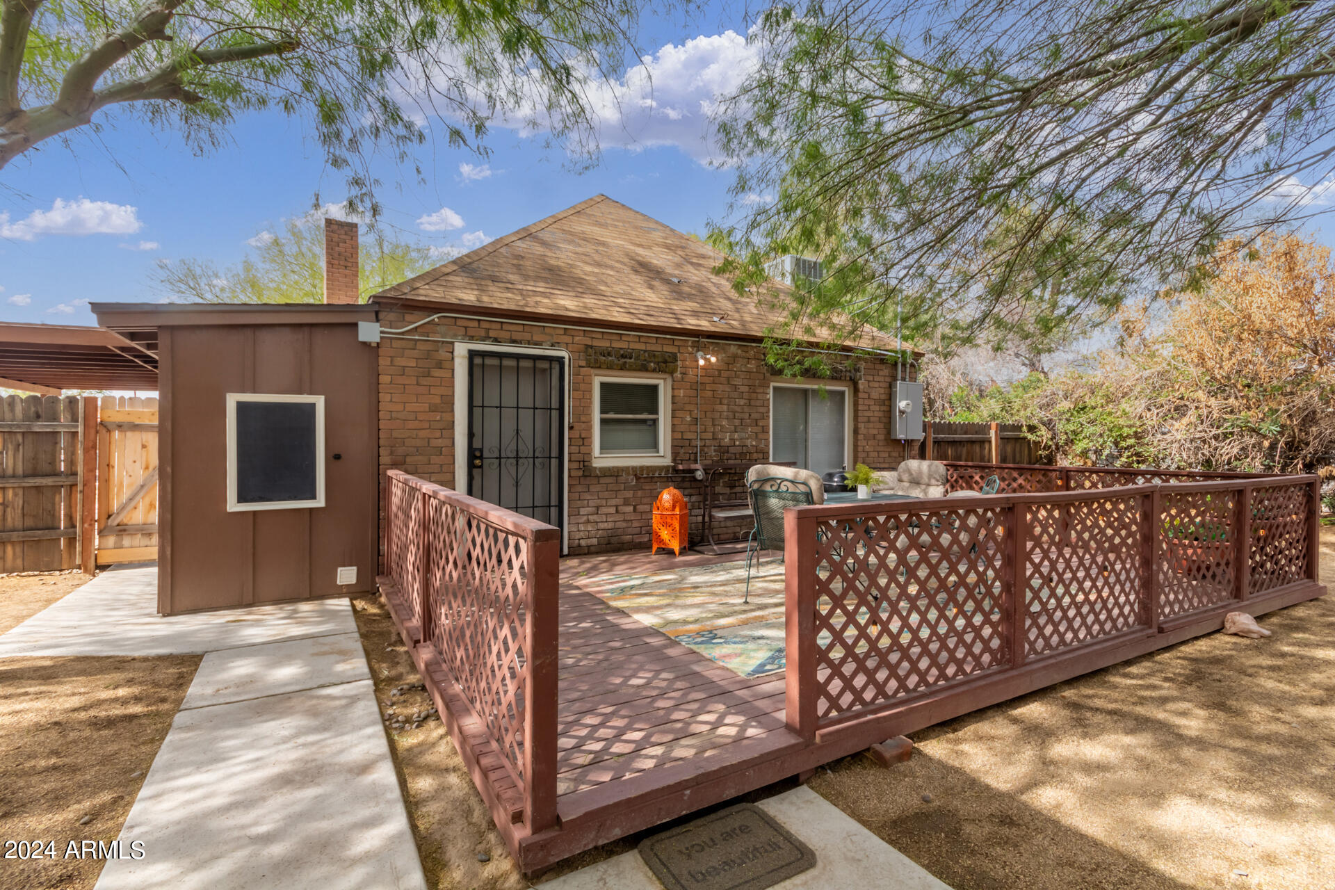 2111 North 24th Place Phoenix, AZ 85008 - Photo 29 of 32 Backyard Patio