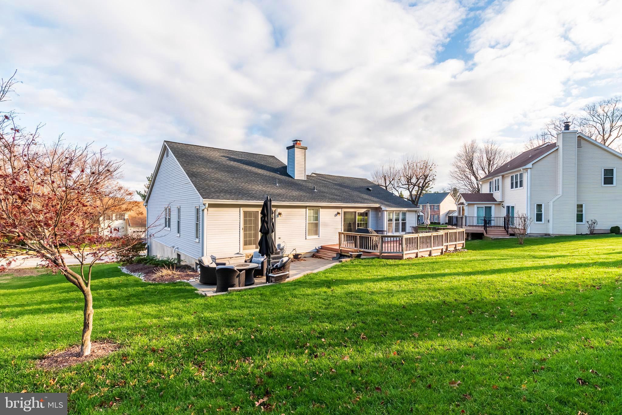 SPACIOUS FLAT BACK YARD