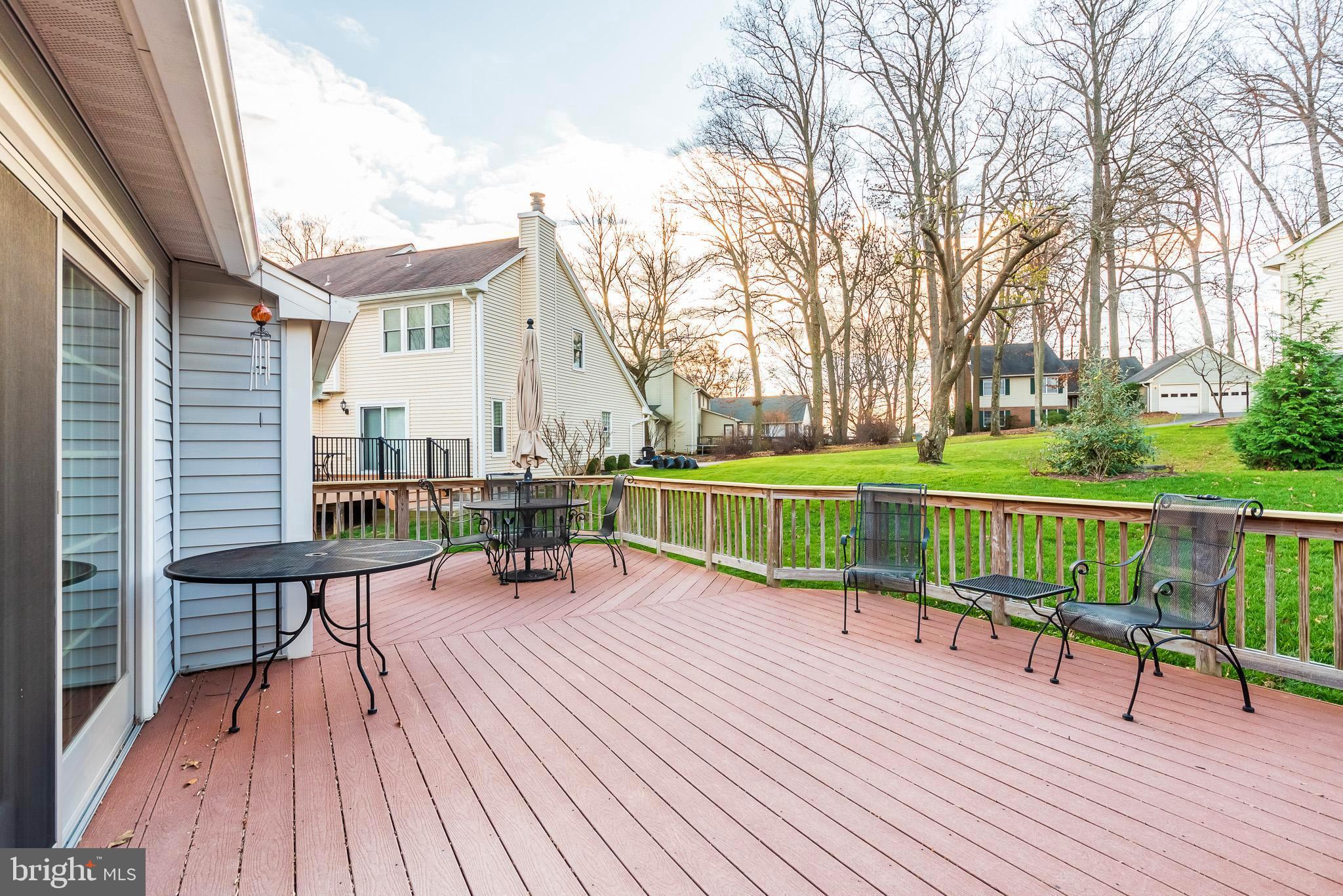 214 Hunters Ridge Road Lutherville-Timonium, MD 21093 - Photo 35 of 42 GREAT DECK FOR OUTDOOR ENTERTAINING