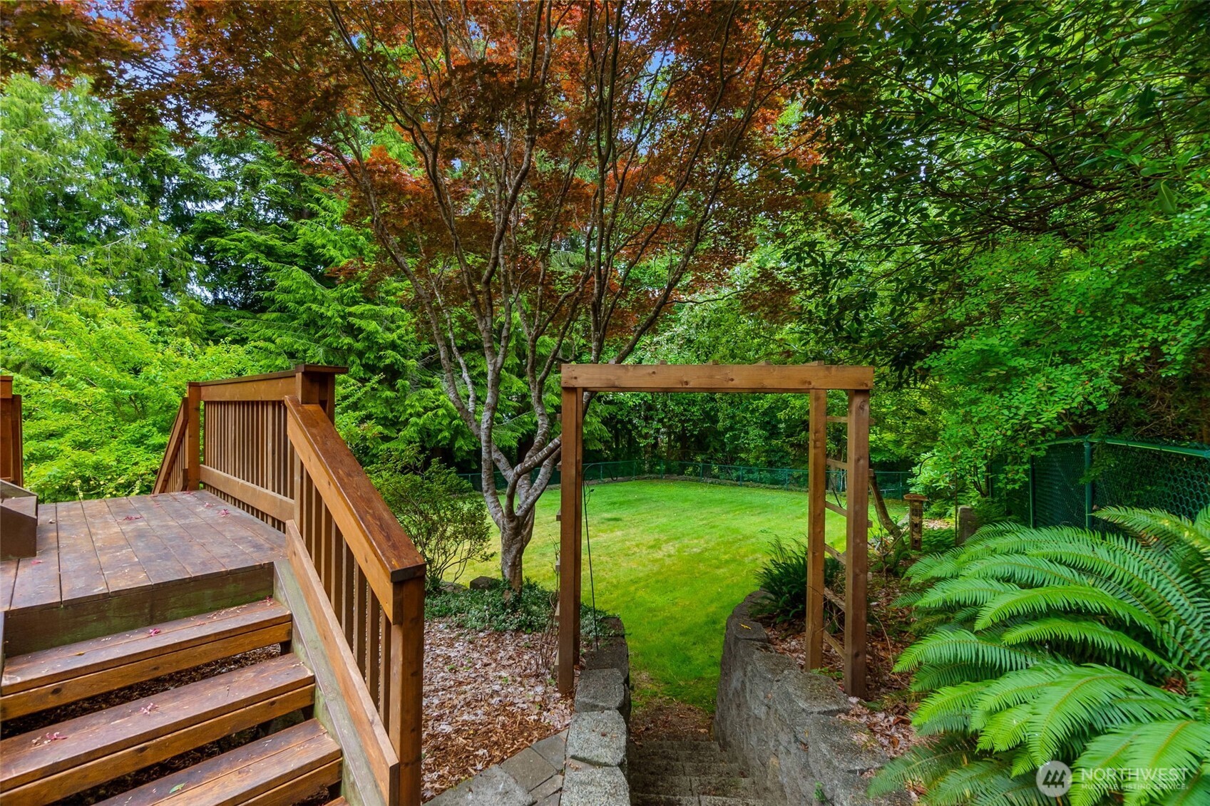 711 Purkey Avenue Aberdeen, WA 98520 - Photo 16 of 39 a view of backyard with green space