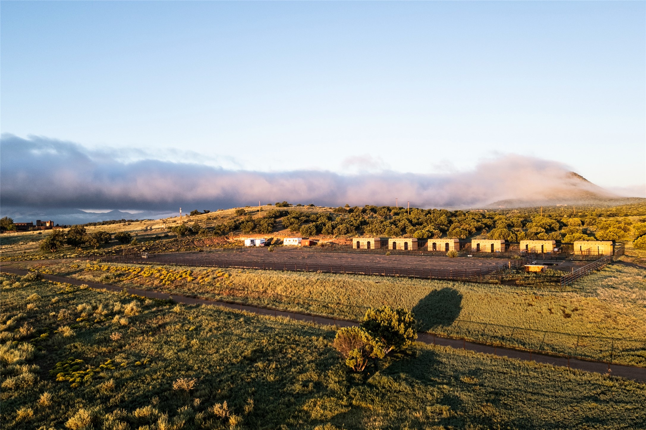 37 Rancho Alegre Road Santa Fe, NM 87508 - Photo 63 of 69 Equestrian Center Arena
