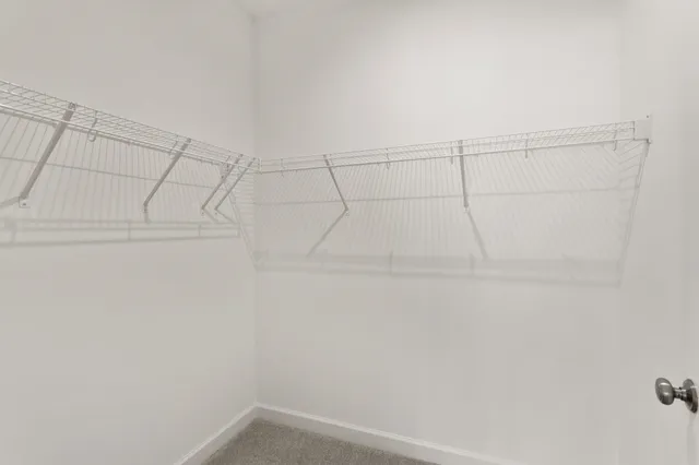 a view of a rack on the wall