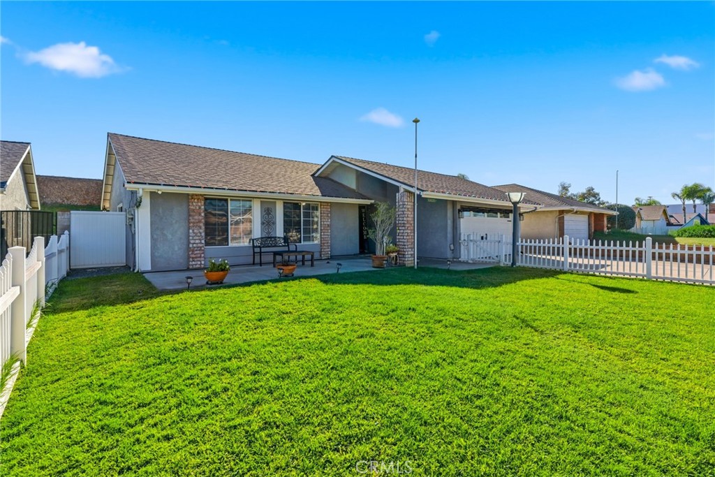 3809 Kern Road Chino, CA 91710 - Photo 3 of 43 a view of a house with a backyard