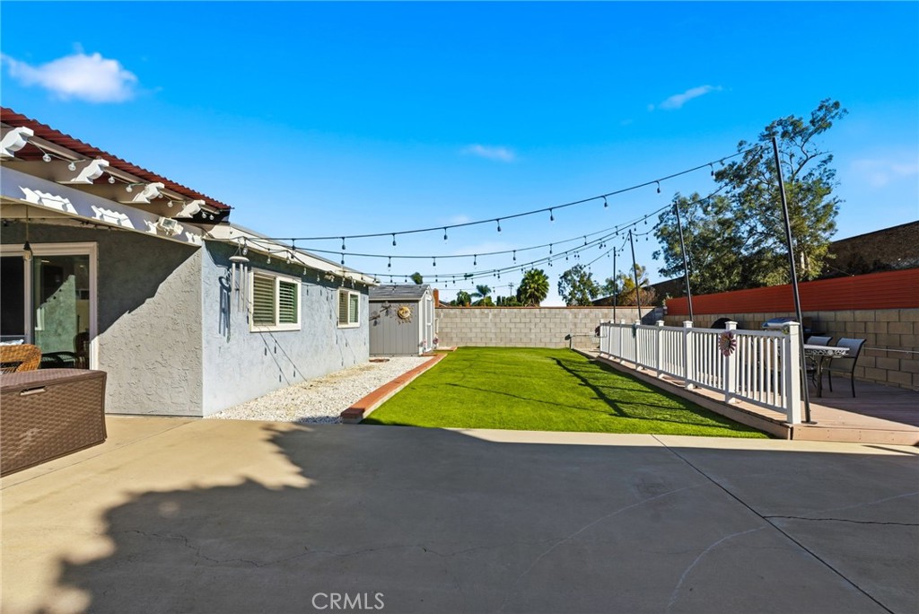 3809 Kern Road Chino, CA 91710 - Photo 31 of 43 a small hurt is sitting in the middle of a house