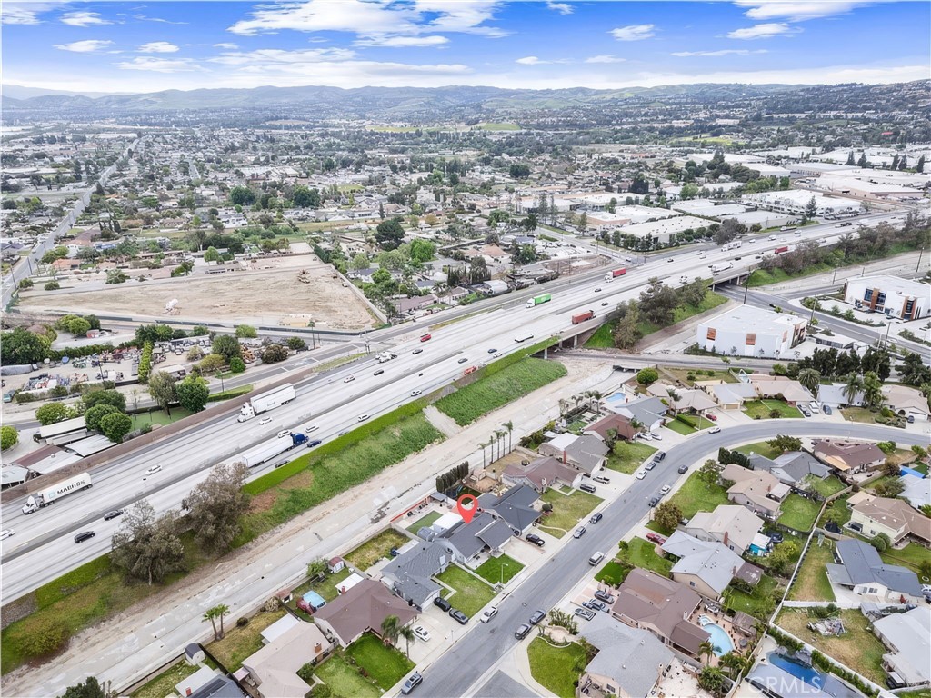 3809 Kern Road Chino, CA 91710 - Photo 39 of 43 an aerial view of residential houses with outdoor space