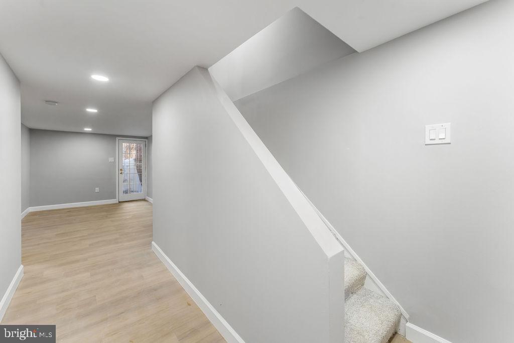 5034 Nash Street Northeast Washington, DC 20019 - Photo 24 of 36 a view of hallway with stairs