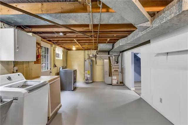 a view of a storage & utility room