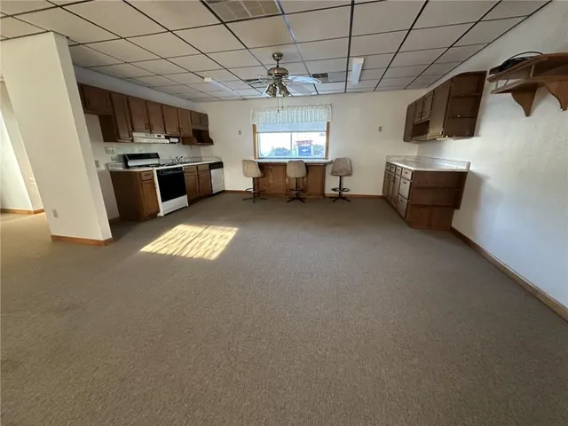 a view of a room with closet
