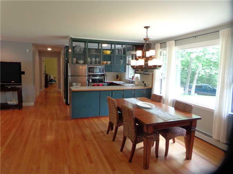 11 Woodville Road Falmouth, ME 04105 - Photo 6 of 35 Dining Room. Dining, kitchen and...