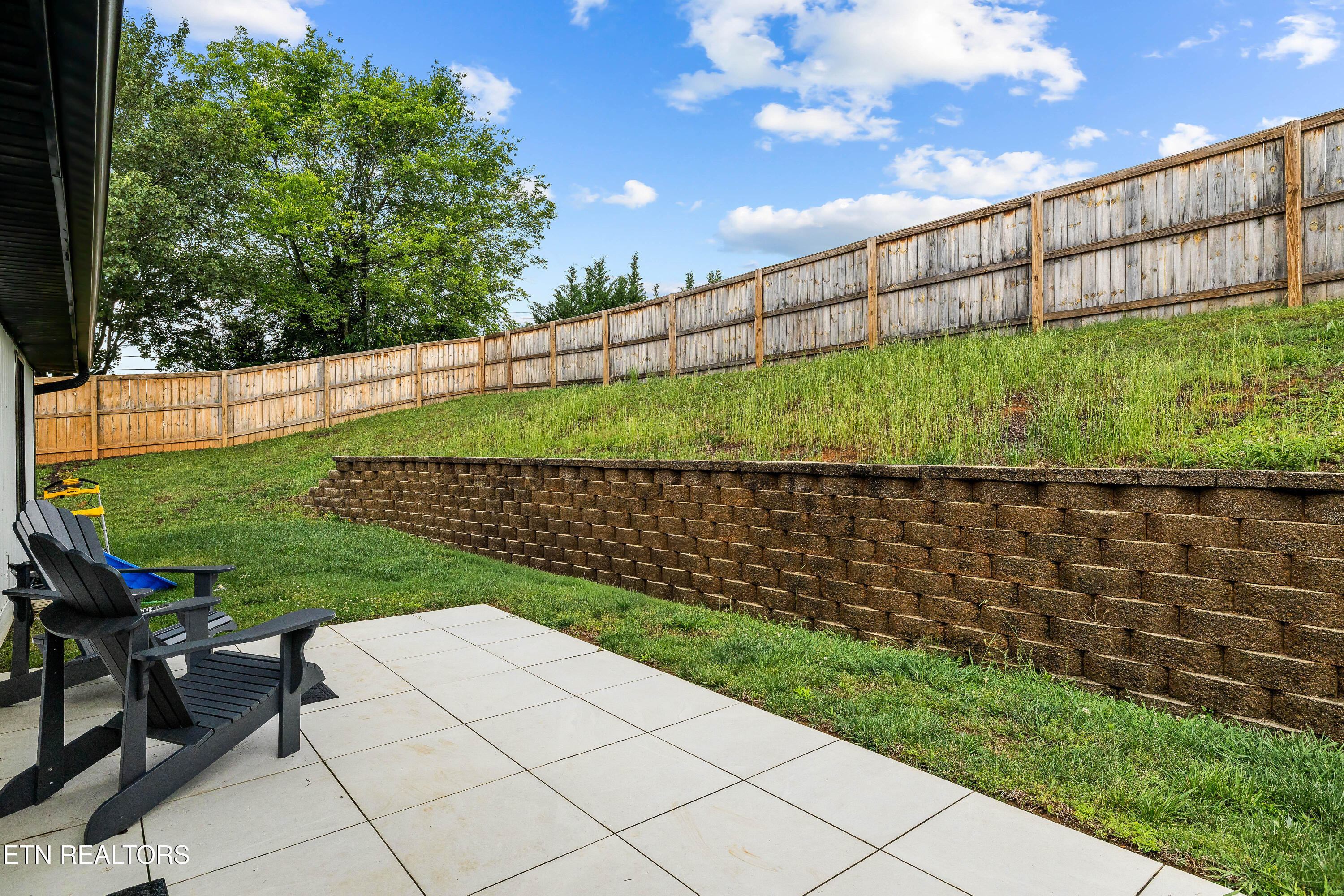 103 Rouen Court Maryville, TN 37801 - Photo 24 of 33 Back Yard - Retaining Wall