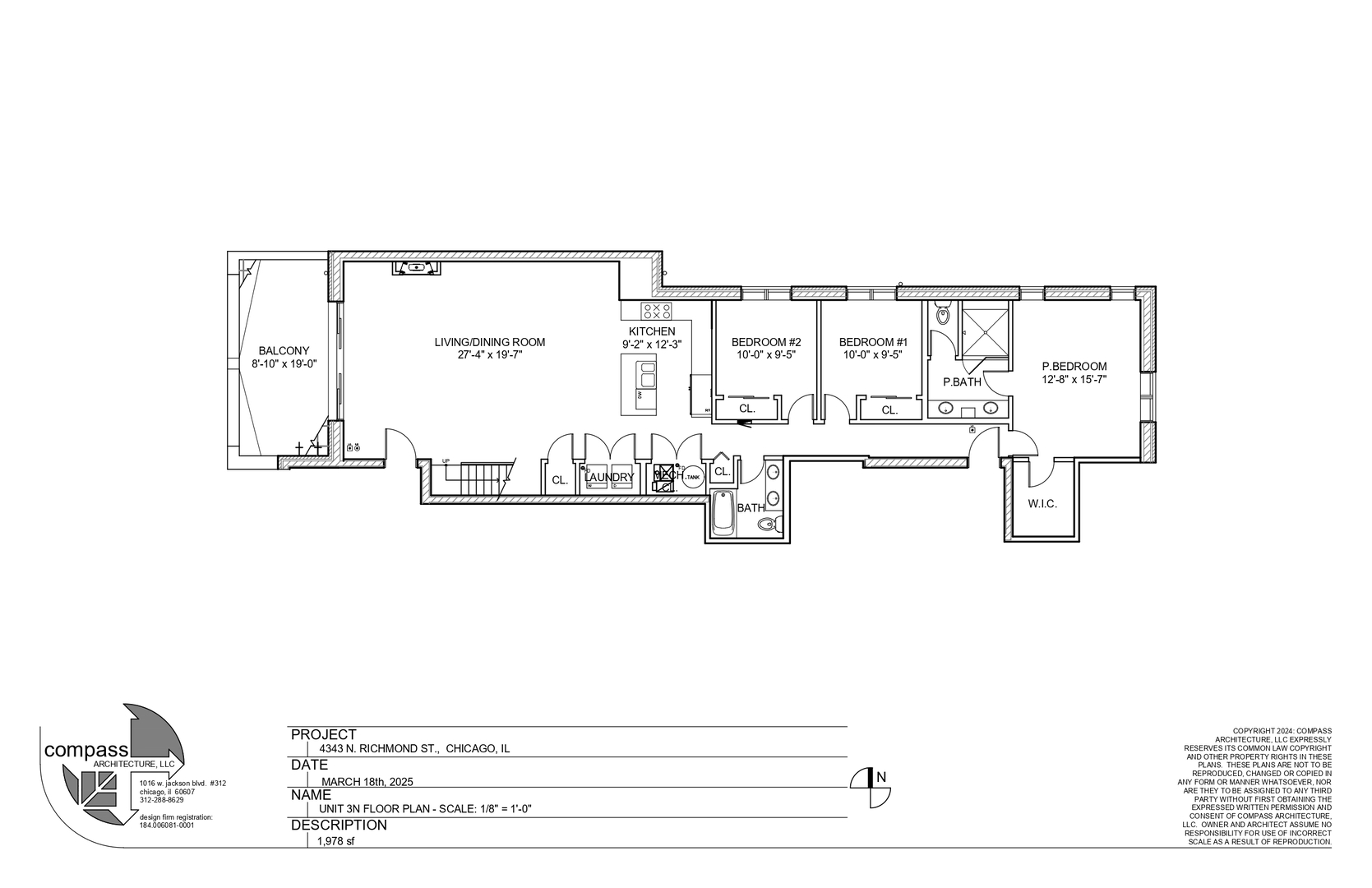 4347 North Richmond Street, Unit 3N Chicago, IL 60618 - Photo 33 of 34