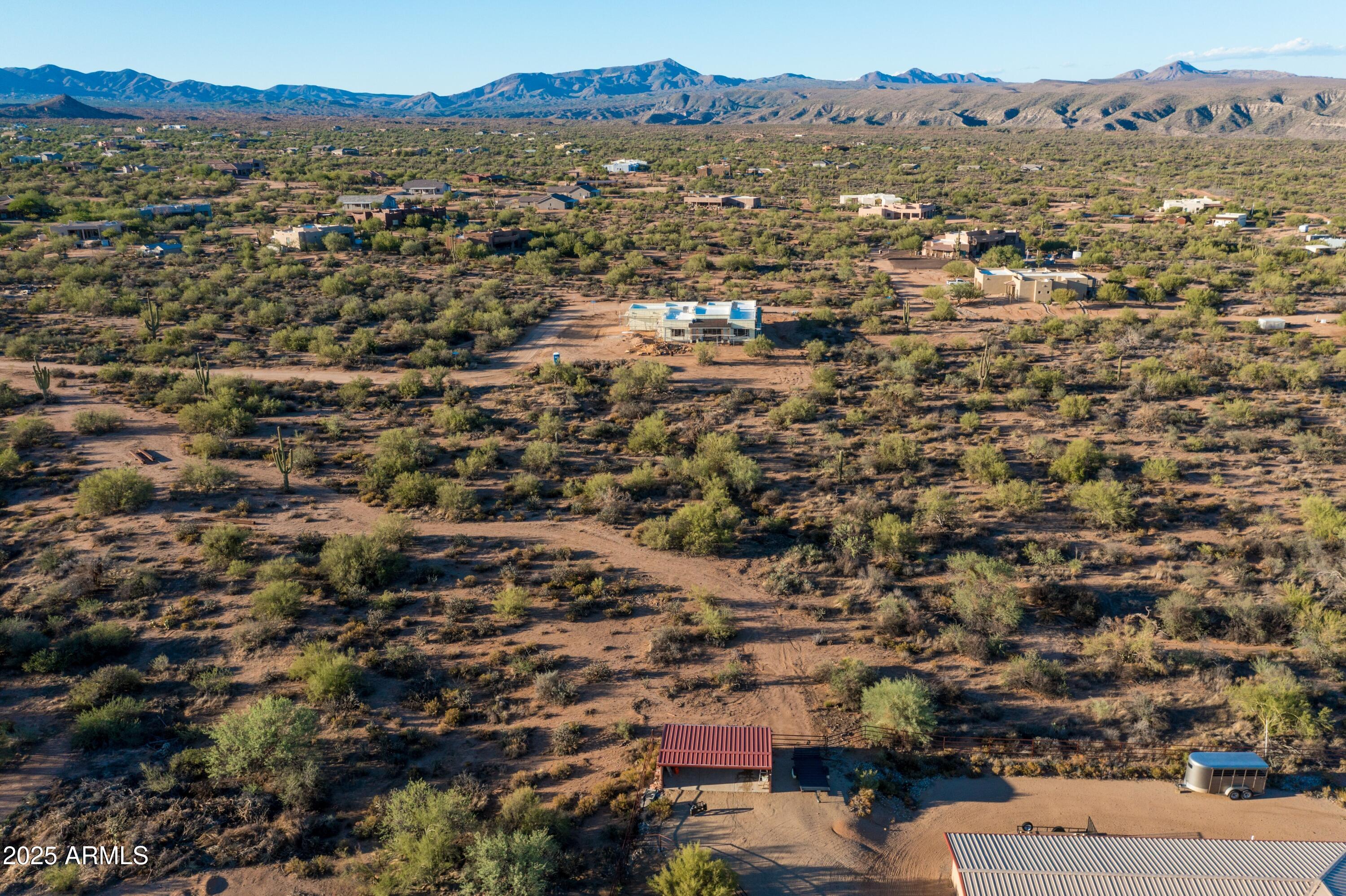 14224 East Rockview Road Scottsdale, AZ 85262 - Photo 107 of 118 an aerial view of residential houses and city view