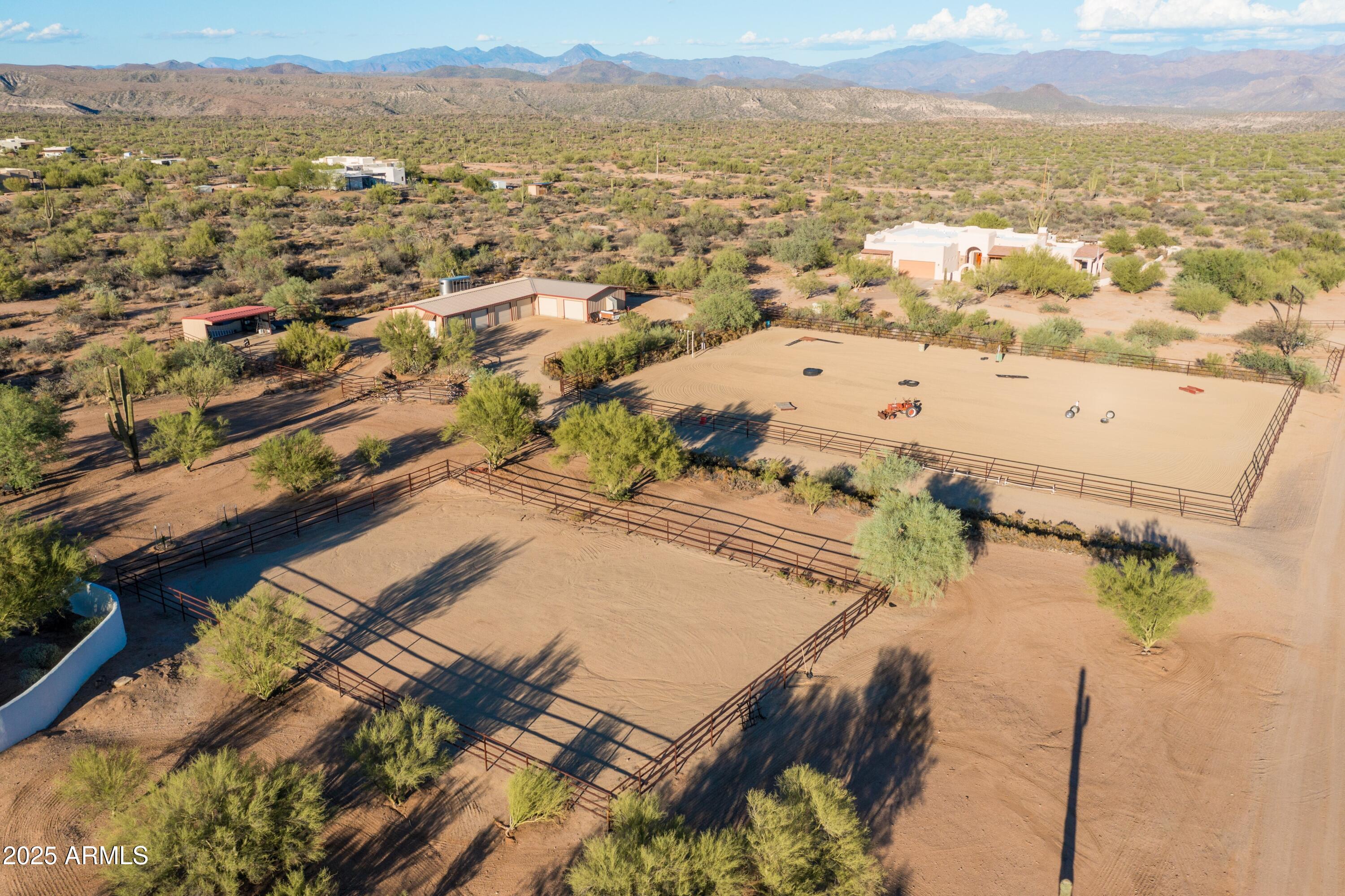 14224 East Rockview Road Scottsdale, AZ 85262 - Photo 94 of 118 an aerial view of residential houses with outdoor space