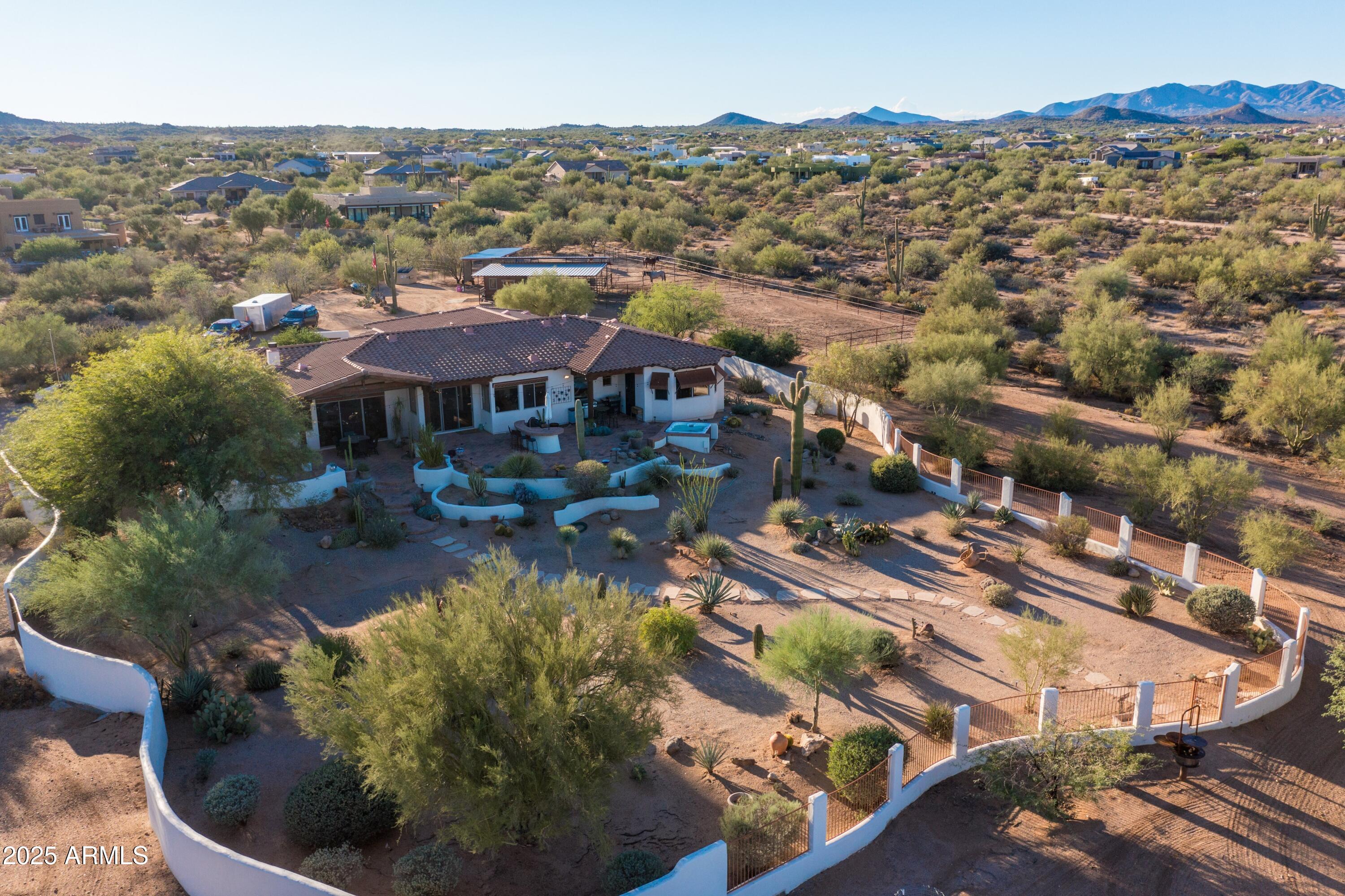 14224 East Rockview Road Scottsdale, AZ 85262 - Photo 95 of 118 Aerial of Property