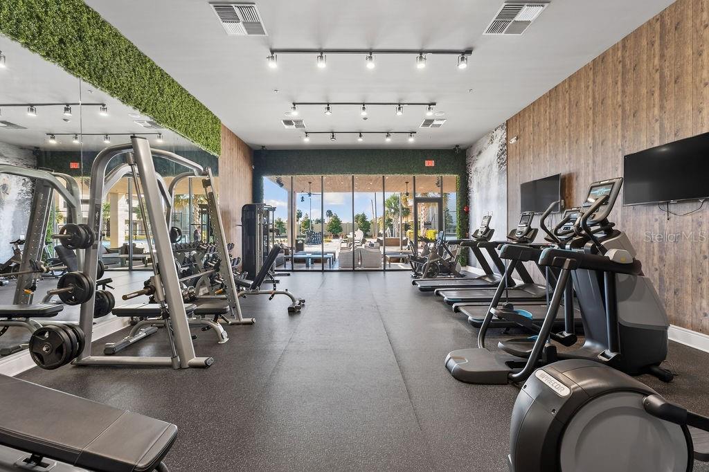 3119 Rockefeller Way Kissimmee, FL 34747 - Photo 46 of 57 a view of a room with gym equipment