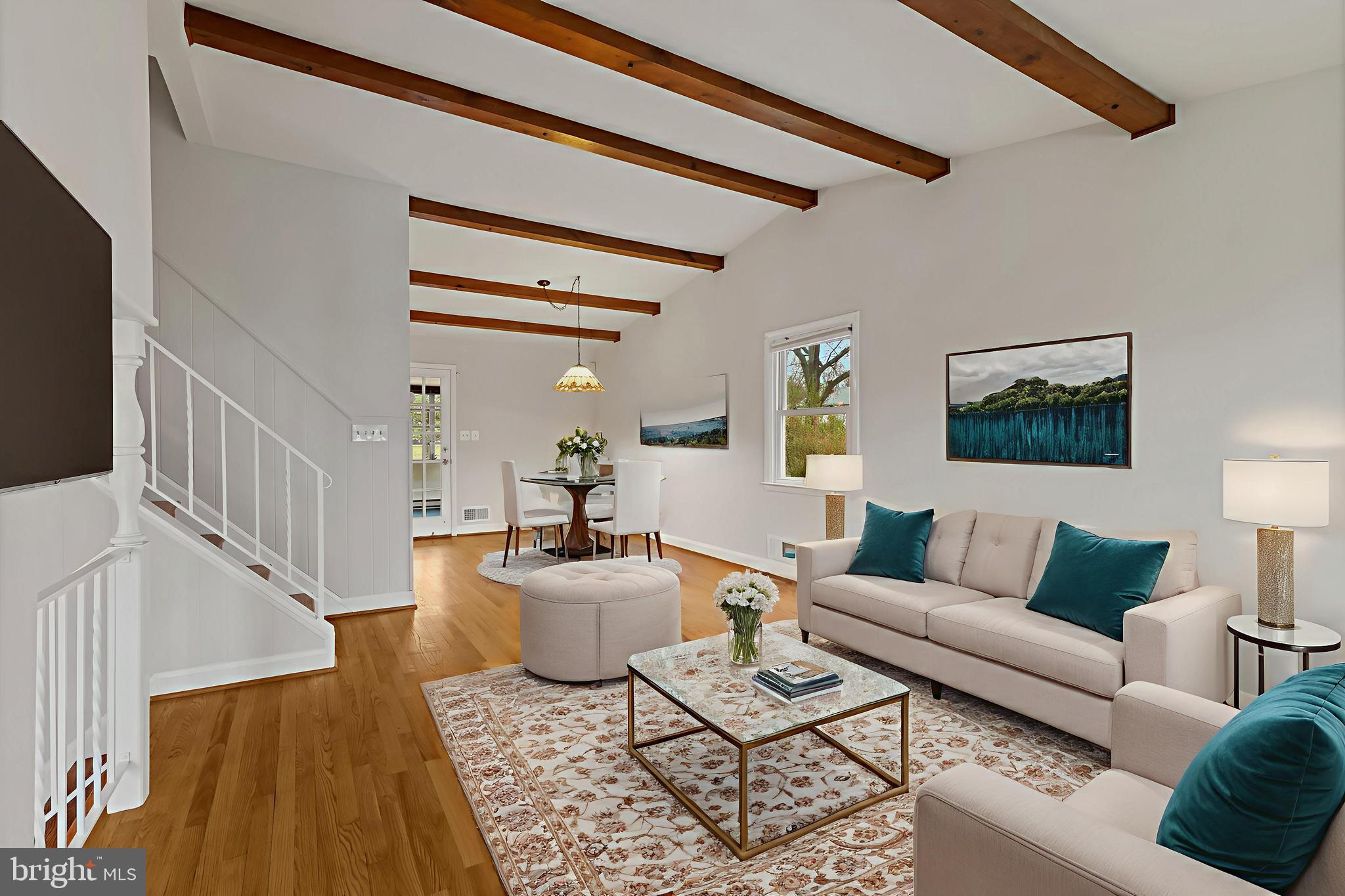 302 Wessling Circle Baltimore, MD 21228 - Photo 7 of 41 a living room with furniture and wooden floor