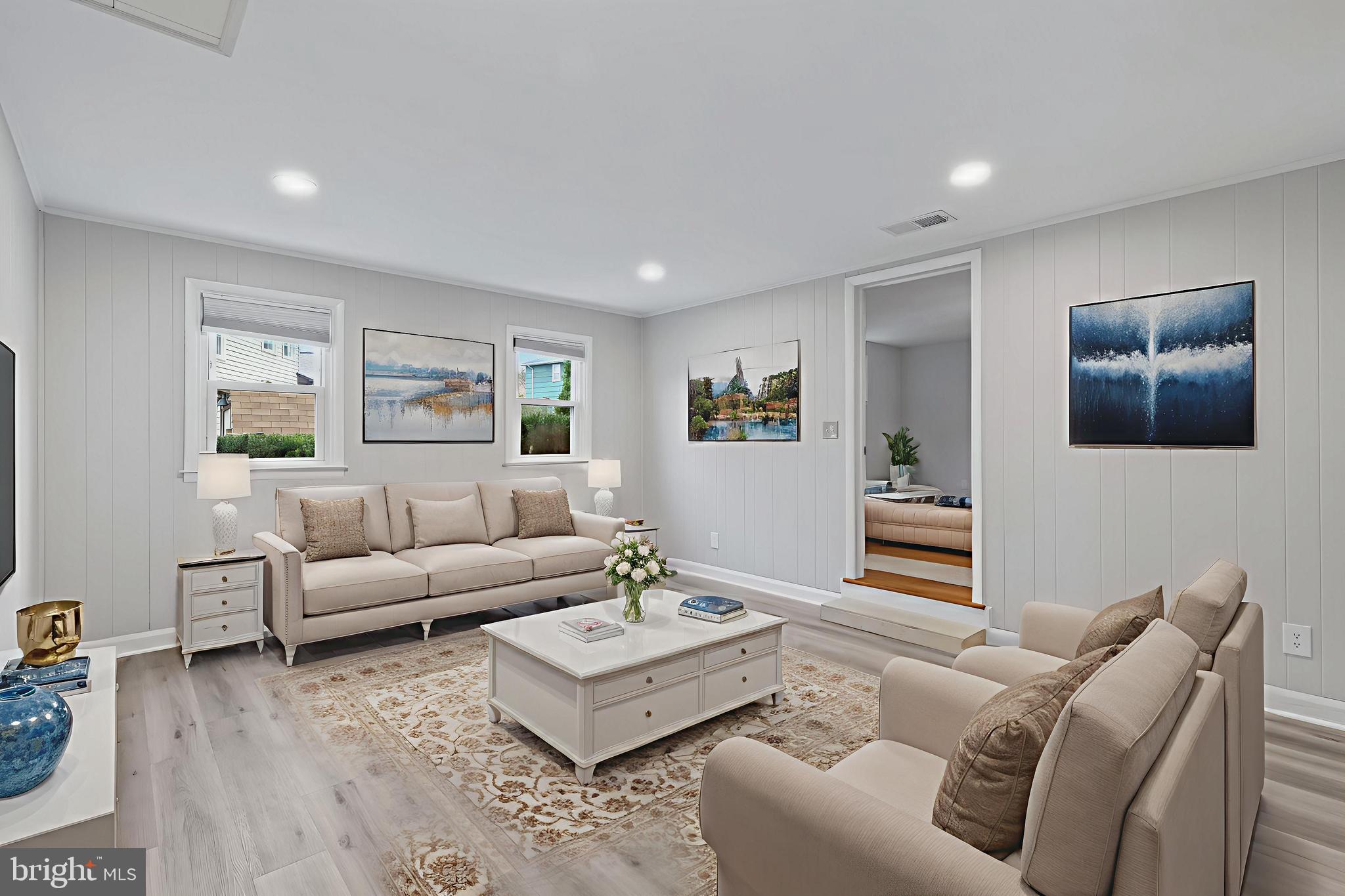 302 Wessling Circle Baltimore, MD 21228 - Photo 9 of 41 a living room with furniture and a flat screen tv