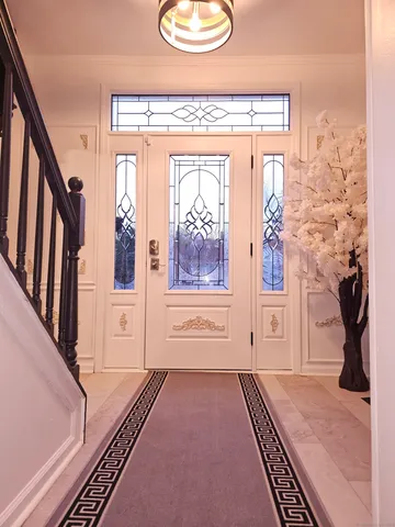 a view of a entryway door of the house