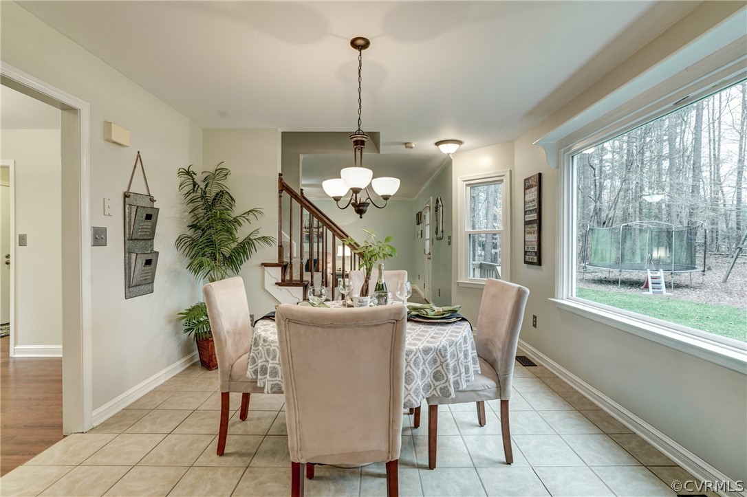 1152 Timber Trace Road Powhatan, VA 23139 - Photo 12 of 38 View of the living room from the kitchen