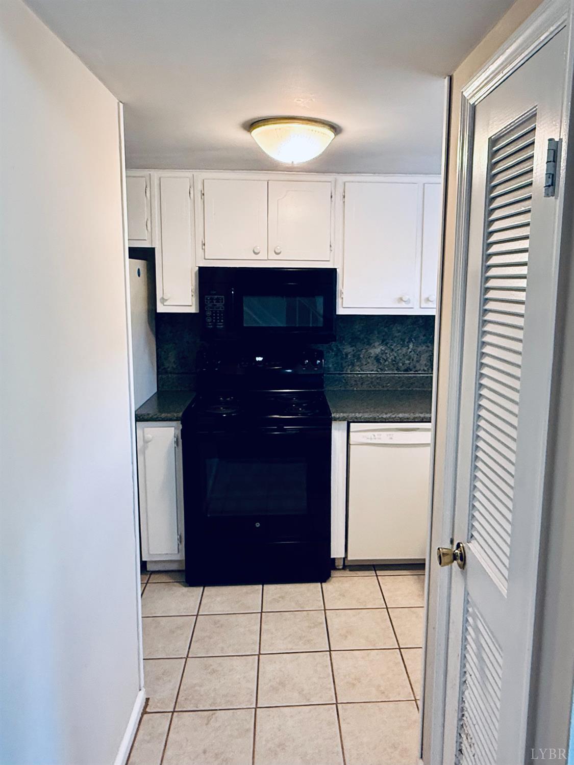 3101 Link Road, Unit 36 Lynchburg, VA 24503 - Photo 13 of 39 a kitchen with a refrigerator and cabinets